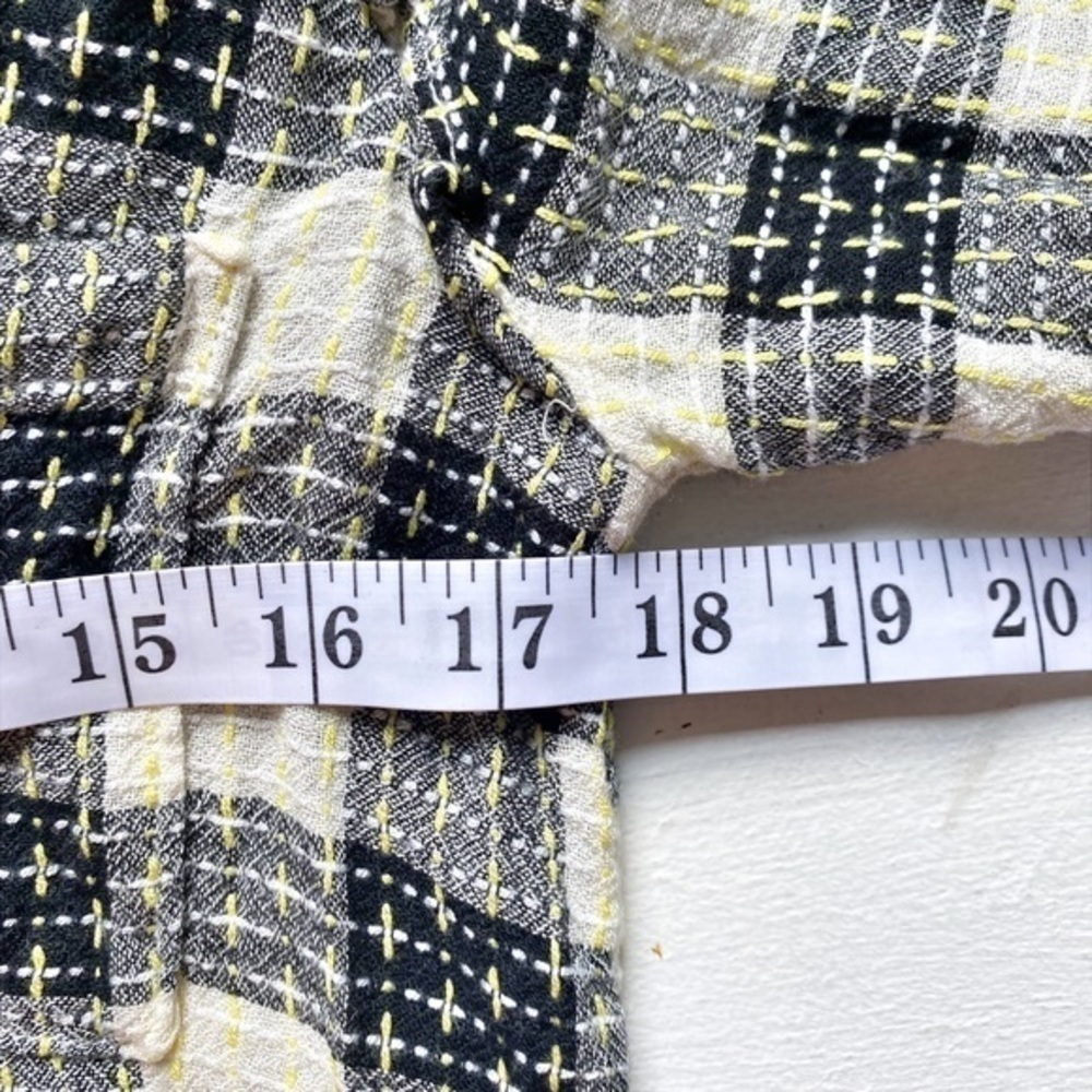 Pilcro Anthropologie Breezy Plaid Shirt - Picture 8 of 12